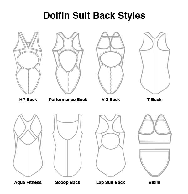 Dolphin Swimsuit Size Chart